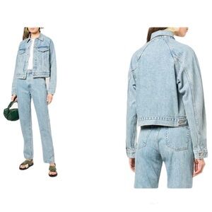 SLVRLAKE Raglan Trucker Jean Jacket Medium